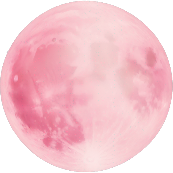 Light pink pink moon