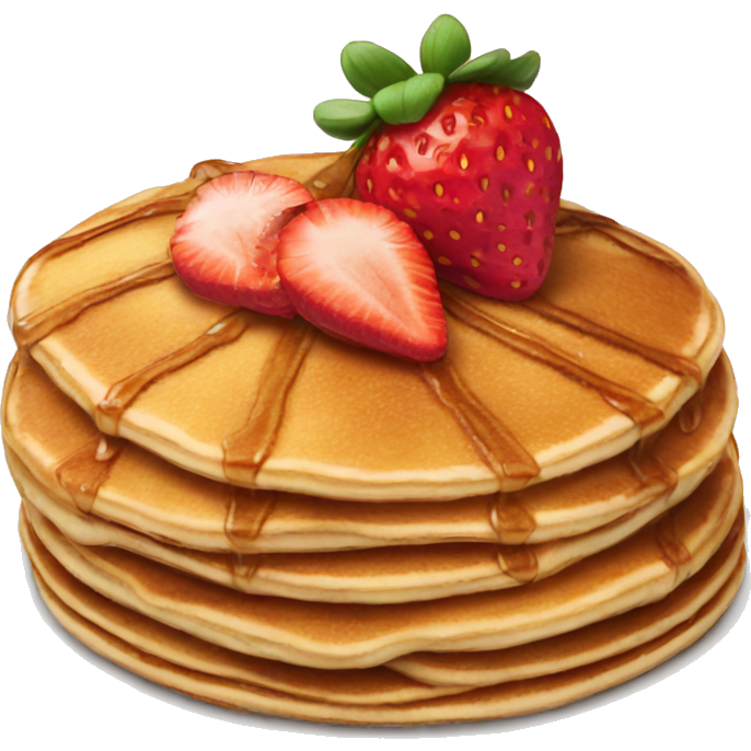 Strawberry pancakes