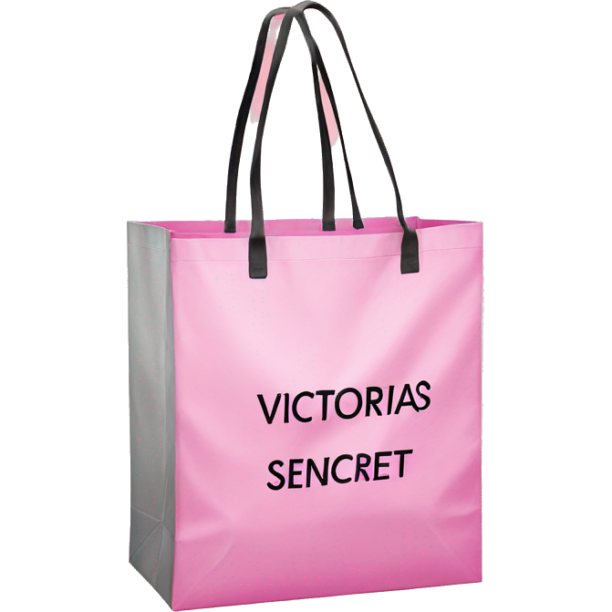 Victoria’s Secret shopping bag