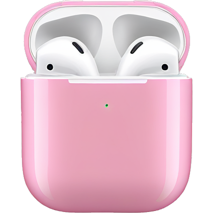 Pink AirPods