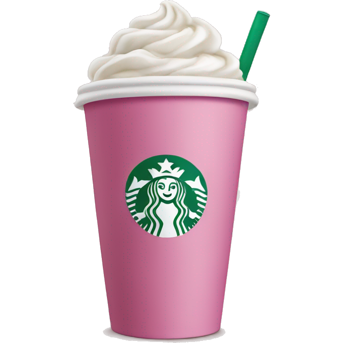 Starbucks coffee pink