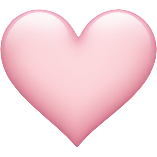 Light pink heart