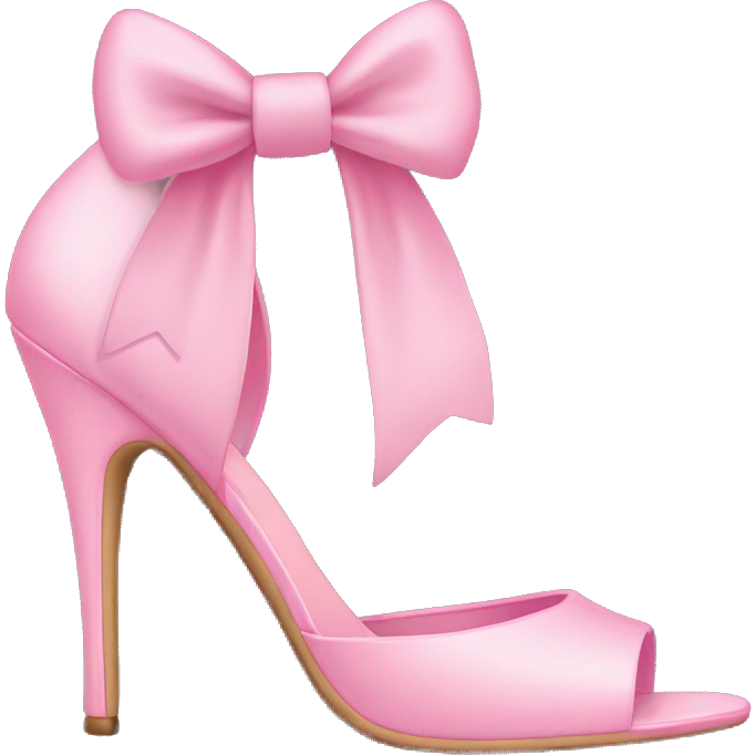 Girly pink heels