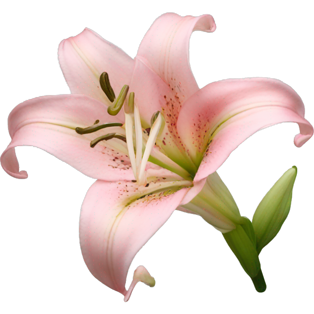Light pink lilium