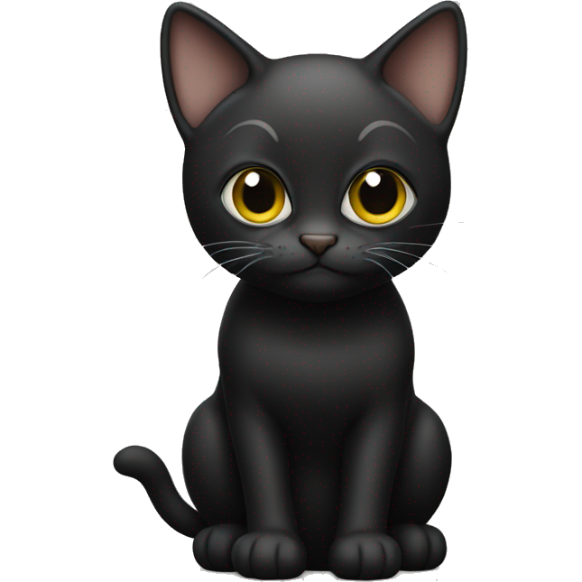 Dark (not black) taby cat (not fat, big eyes) being playful , full body