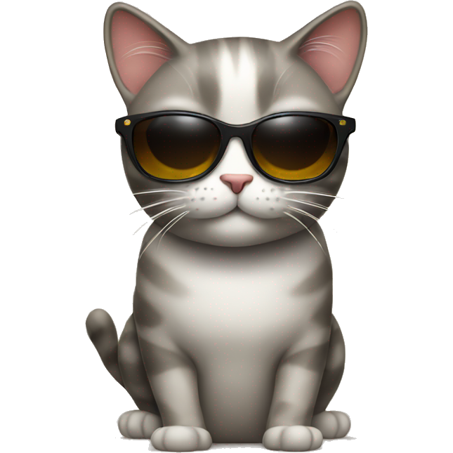 Cat with sunglasses