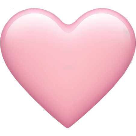 Light pink heart