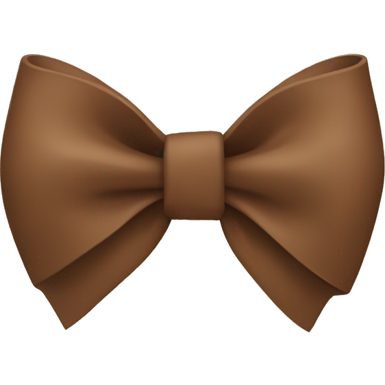 Brown thin bow