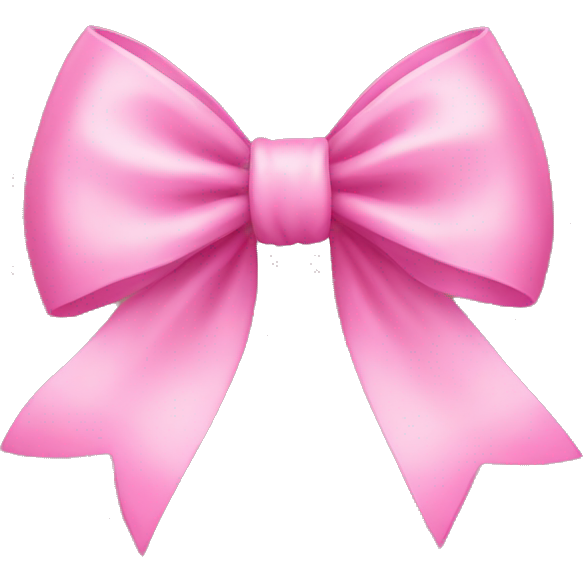 Pink bow