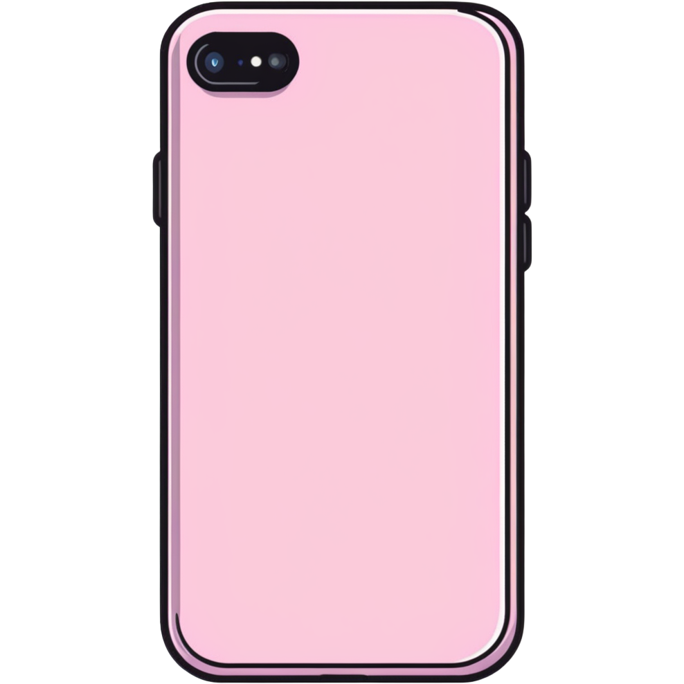 Pink gothic smartphone