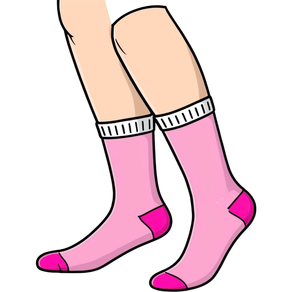 Pink socks